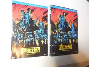 STREETS OF FIRE DVD OOP Index Insert Michael Pare Diane Lane Tested - Picture 1 of 9