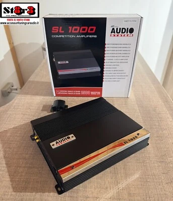 Audio System SL 1000 MONOFONICO da 1800 watt rms ampli mono sub - Immagine 1 di 4