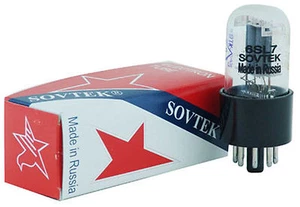 TUBO PREAMPLIFICADOR SOVTEK 6SL7 NUEVO STOCK PROBADO DE ALTA CALIDAD - Imagen 1 de 7