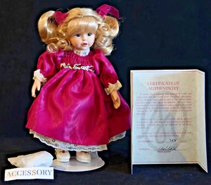 Marie Osmond "Helena Tiny Tot" 9" Doll and Ornament in Box with COA, #7675 - Picture 1 of 3