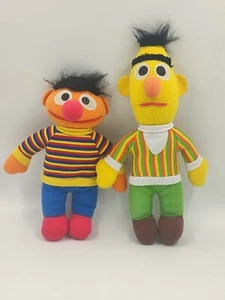 Ernie und Bert aus der Sesamstraße als Plüschfiguren von Tyco ca28cm | Stofftier - Bild 1 von 6