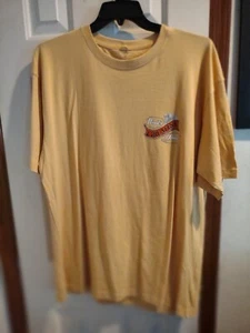 MENS GREATEST DAD SHORT SLEEVE T-SHIRT X- LARGE COLOR yellow with GRAPHIC NEW - Picture 1 of 5