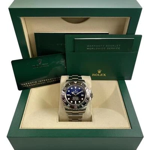 Rolex Sea-Dweller Deepsea James Cameron Blue Dial Watch 136660 B&P 2024 - Picture 1 of 7