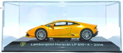 Atlas Lamborghini Huracan LP 610 4 2014 escala 1:43 EE. UU. ARANCELES DE IMPORTACIÓN PAGADOS Foto 1 de 3