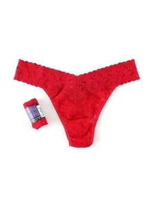 Hanky Panky Hanky Panky Red Signature Lace Original Rise Thong - Picture 1 of 3