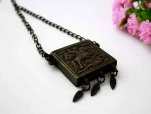 Antique Retro style Greek Amulet Box brass Box - Picture 1 of 5