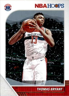 2019-20 Panini Hoops Winter #193 Thomas Bryant Washington Wizards - Image 1 of 2