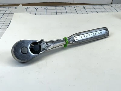 CRAFTSMAN V-43784, 3/8 Drive Quick Release Ratchet, USA Made  GREEN Tag - Image 1 of 4