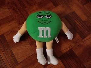 2014 Green Girl M&M 12 Zoll Plüsch Mars Candy  - Bild 1 von 4