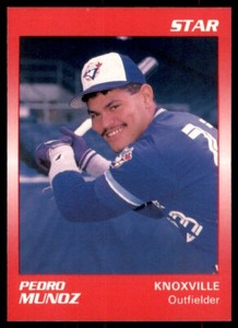 1989 Star Minor League Pedro Munoz Knoxville Blue Jays #122