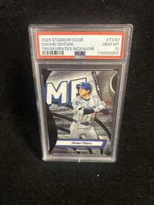 PSA 10 GEM 2024 STADIUM CLUB TRIUMVIRATES NICKNAME SHOHEI OHTANI TOUGH CARD - Picture 1 of 2