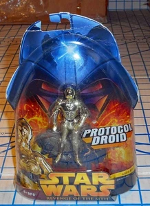 Figura de acción Star Wars Revenge of the Sith C-3PO Protocol Droid Hasbro 2005 sin usar, en caja - Imagen 1 de 3