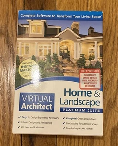 Virtual Architect Home & Landscape Platinum Suite FREE SHIPPING - Picture 1 of 4