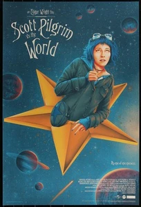 Scott Pilgrim vs The World (Blue Hair) by Matt Ryan Tobin Movie Art Poster Mondo - Picture 1 of 1