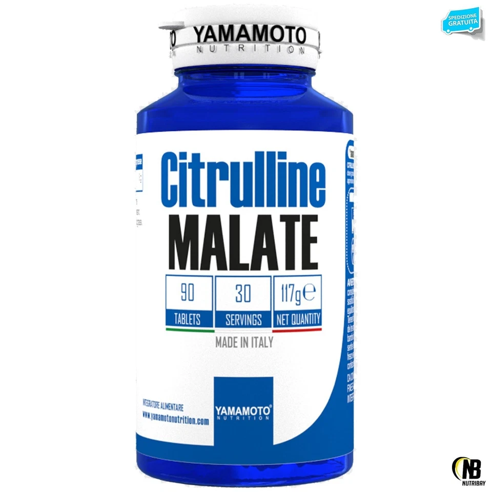 Citrulline MALATE di YAMAMOTO NUTRITION - 90 cpr Citrullina Malato - Immagine 1 di 1