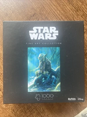 Star Wars Colección de Bellas Artes Yoda In Swamp Buffalo Juegos 1000 Piezas Puzzle Nuevo Foto 1 de 2