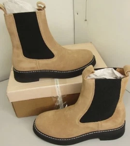 Anthropologie Pilcro Damen-Chelsea-Boots US 8 Kontrastnähte neu im Karton - Bild 1 von 7