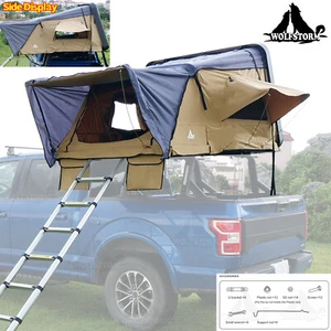 Roof Top Tent WaterproofCar Roof Tent Car Truck SUV Camping Tent Camping Travel - Picture 1 of 23