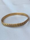 VERY OLD RARE ANCIENT VIKING BRACELET GOLDEN TWISTED AUTHENTIC AMAZING