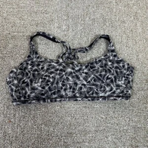 Lululemon Free To Be Zen Sport BH grau Federdruck Größe 8 - Yoga / Fitnessstudio - Bild 1 von 3