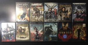11 Kids DVD Movie Lot Batman X-Men LOTR GI Joe Riddick Iron Man King Kong & More - Picture 1 of 17