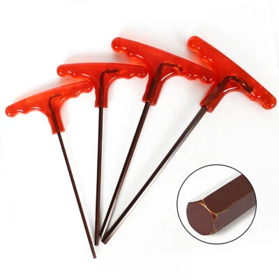 2.0mm-10mm Metric Hex Allen key Wrench T Handle Keys Allen Key Allan T Bar Tool - Image 1 of 4