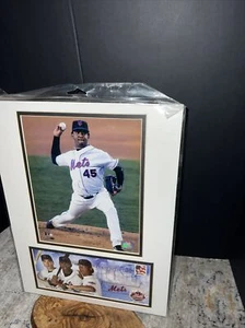 New York Mets Pedro Martinez 2005 Baseball Matted Print USA - Picture 1 of 5