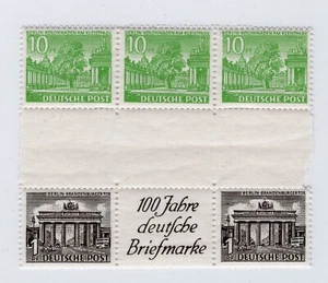 GERMANY BERLIN 1949 BOOKLET COMBO BUILDINGS MICHEL SZ 1B + SZ 3B PERFECT MNH - Picture 1 of 2