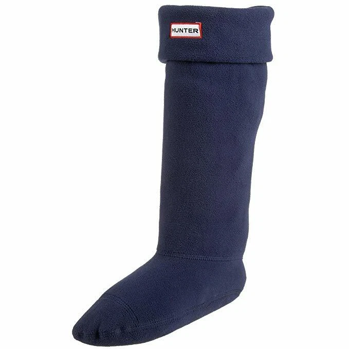 Hunter K1004 Mujer Azul Marino Original Alto Polar Welly Bota Calcetines EE. UU. Talla MM (5-7) Foto 1 de 1