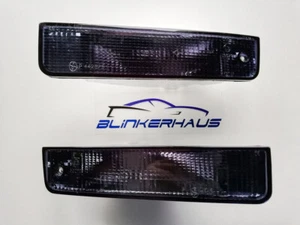 SCHWARZE Blinker Blinkleuchten Lancia Delta 836 HPE HF Turbo 1993-1999 - Picture 1 of 4