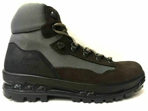 SCARPE SCARPONI UOMO VERMONT 399PEVVAR GRIGIO MARRONE TREKKING PELLE AI - Picture 1 of 5