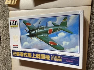 1/48 ARII A6M MITSUBISHI TYPE-0 Carrier Fighter. Kit# A321-800. Sealed Box - Picture 1 of 4