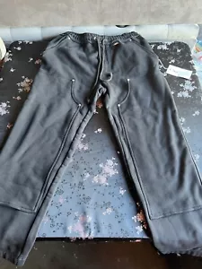 032c Worker Sweatpants Black Medium Msrp $385 - Picture 1 of 10