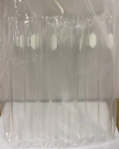 Paquete de 8 tubos de cultivo reutilizables de vidrio Kimble 2,5 x 25 cm 45048-25250 - Imagen 1 de 3