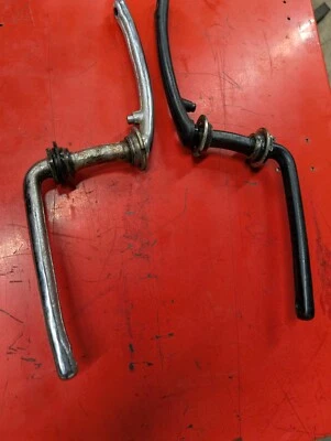 BICICLETA DE 170 MM DE LARGO RESISTENTE UNA PIEZA BMX MANIVELA CROMADA Y NEGRA**ENVÍO GRATUITO* Foto 1 de 4