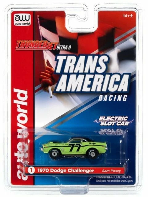 Auto World SC357 Mercury Cougar Electric HO Slot Car
