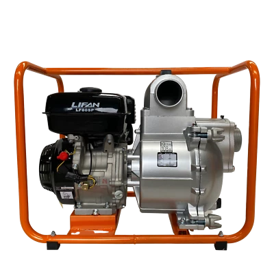 3" Petrol Water Pump - Extra Large Heavy Duty Trash Pump- by Lifan - 9hp Engine - Image 1 of 4