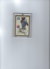 Andre Dawson Montreal Expos 2000 Fleer Greats Of The Game Auto NM/M