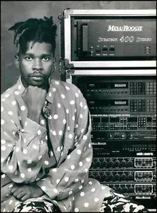Amplificador Mesa/Boogie Living Colour Vernon Reid 1990 anuncio anuncio 8 x 11 amperios - Imagen 1 de 3