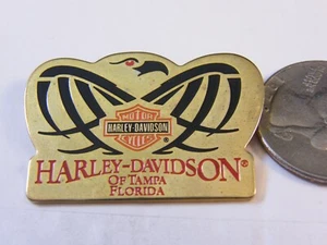 TAMPA FLORIDA HARLEY DAVIDSON DEALERSHIP PIN - Picture 1 of 2