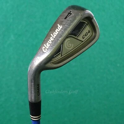 LH Cleveland CG4 Single 4 Iron Grafalloy ProLaunch Blue Graphite Regular - Image 1 of 3