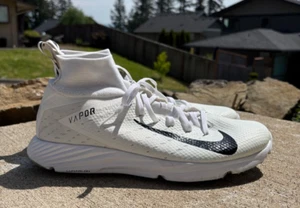 Nike Vapor Men's Size 11 Untouchable Speed Turf 2 Football Cleats White/Black - Picture 1 of 10