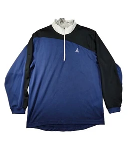 Nike Air Jordan 20th Anniversary 1/4 Zip Basketball Warm Up Shooting Shirt Large - Picture 1 of 9