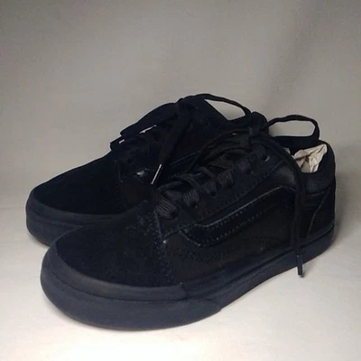 Vans Niños Zapatos Cuero Negro Gamuza Talla 13  Foto 1 de 4