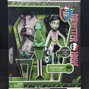 Muñeca Monster High I LOVE FASHION Scarah Screams & 3 Outfits Mattel 2013 - Imagen 1 de 15