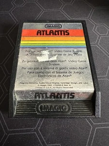 ATLANTIS Atari 2600/7800/2600+ IMAGIC 720103-1A. Cart only - Picture 1 of 1