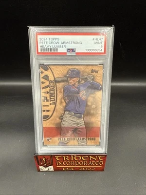 2024 Topps madera pesada Pete Crow-Armstrong #HL-47 (RC) - PSA 9 Foto 1 de 2