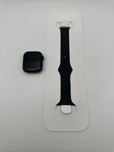 Apple Used Watch Series 10 42mm Jet Black Alu Black Sport Band M/L GPS- Unlocked - Zdjęcie 1 z 11