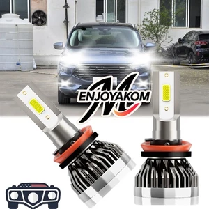 Kit de faros LED blancos brillantes para Ford Escape 2017-2023 bombillas haz alto 2x - Imagen 1 de 11
