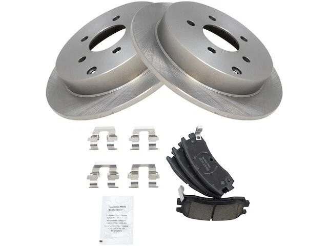 Rear Brake Pad and Rotor Kit For 2002-2007 Buick Rendezvous 2005 2003 SH338PT - Imagem 1 de 1